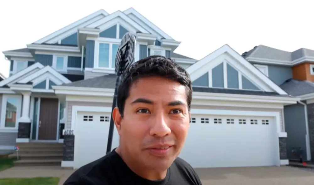 Diego Saúl Reyna muestra en sus redes sociales cómo es la vida del inmigrante en Canadá. Foto: captura video/YouTube