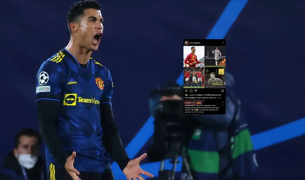 Cristiano Ronaldo actualmente es uno de los goleadores del Manchester United. Foto: composición AFP Cristiano Ronaldo actualmente es uno de los goleadores del Manchester United. Foto: composición AFP