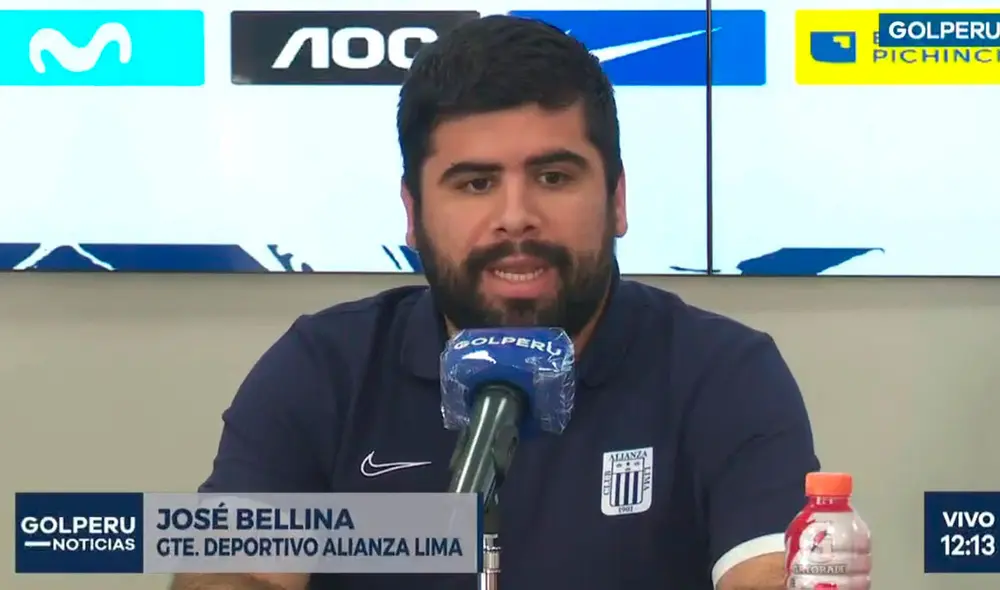 José Bellina asumió el cargo de director deportivo a inicios de año. Foto: GolPerú José Bellina asumió el cargo de director deportivo a inicios de año. Foto: GolPerú