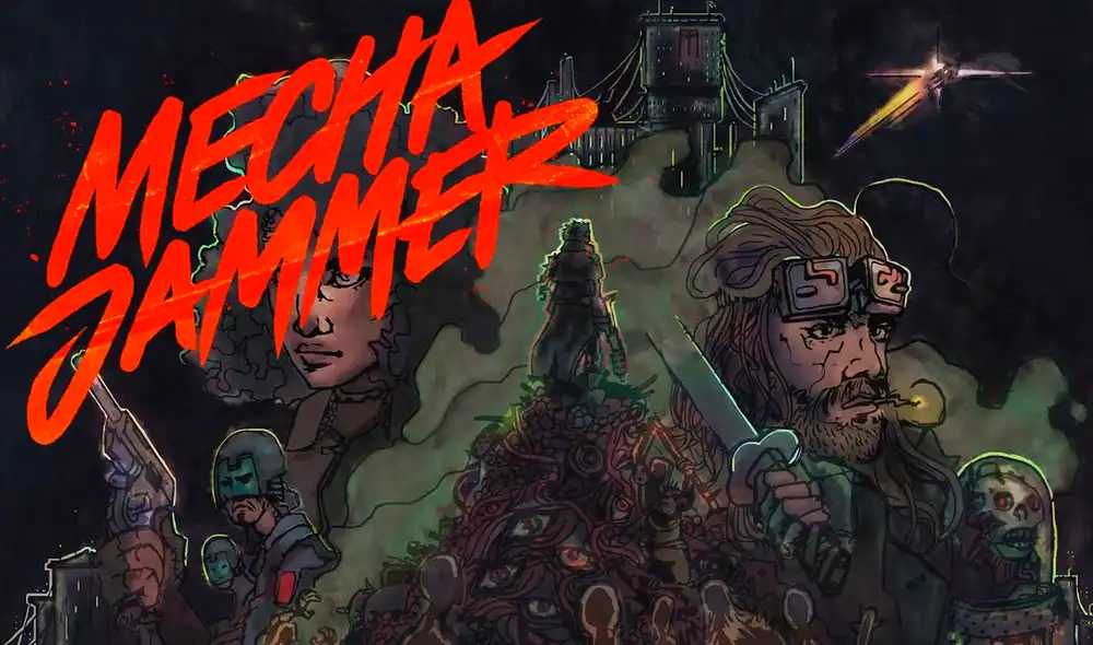 El escenario de Mechajammer está ambientado en un mundo exterior se ha convertido en una jungla urbana. Foto: Steam