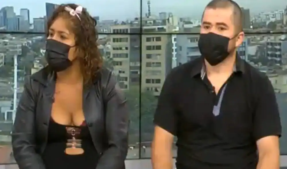 La madre de la menor asegura que no conoce a la señora que intentó raptar a su hija. Foto: captura de ATV La madre de la menor asegura que no conoce a la señora que intentó raptar a su hija. Foto: captura de ATV