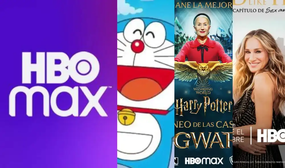 HBO Max estrenará contenidos para fanáticos de Harry Potter, Sex and the city y traerá algunos animes conocidos como Doraemon y series clásicas como Alf. Foto: composición/HBO Max/RamenParados