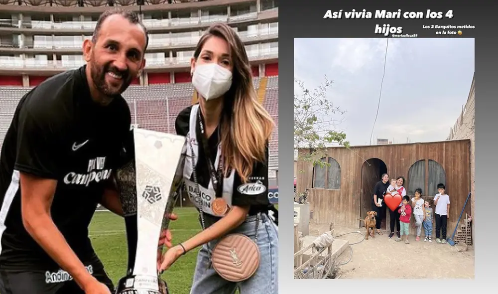 Hernán Barcos y su esposa regalaron un departamento a la niñera de sus hijos. Foto: Composición LR