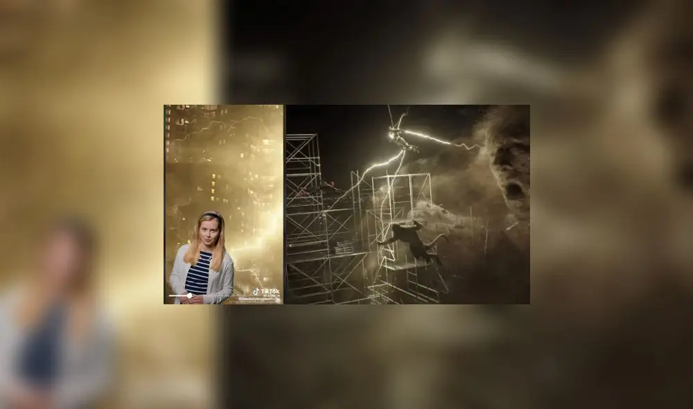 The Daily Bugle le hecha la culpa a Spider-Man por las tormentas con relámpagos y las tormentas de arena. Foto: composición/Marvel Studios/Sony Pictures/TikTok