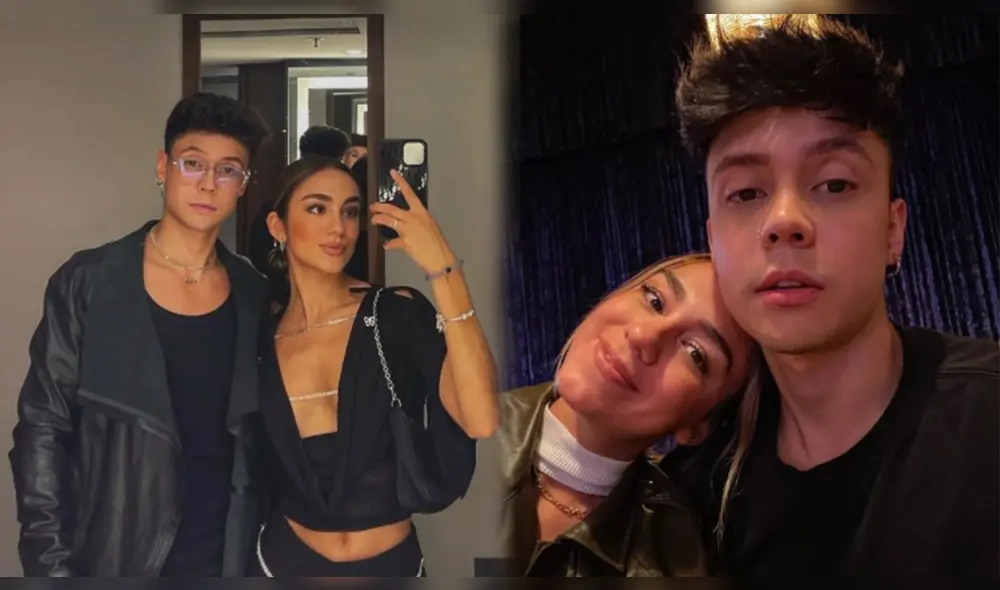 Luana Barrón y Mario Ruiz están por cumplir 5 meses de enamorados. Foto: composición/Mario Ruiz/Instagram