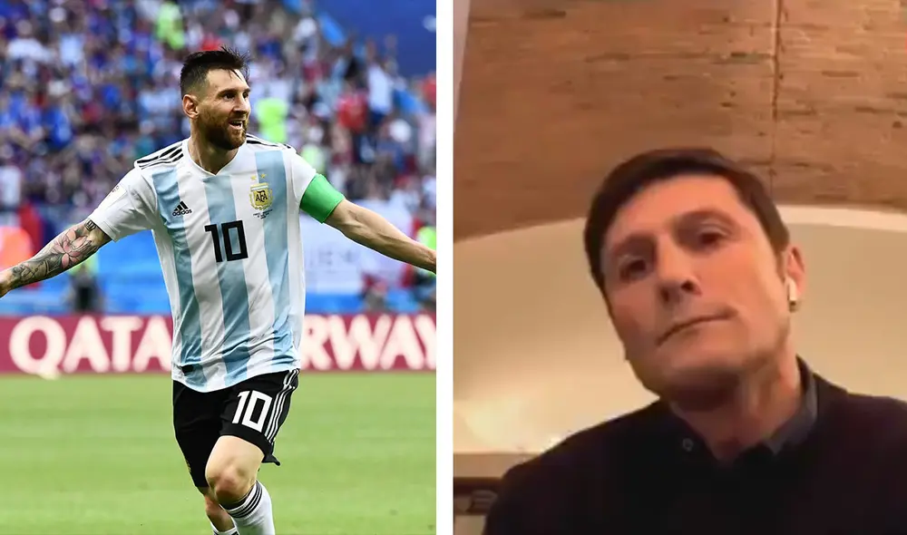 Zanetti en su etapa como futbolista también jugó con la Albiceleste. Foto: composición/ Andina/ ESPN