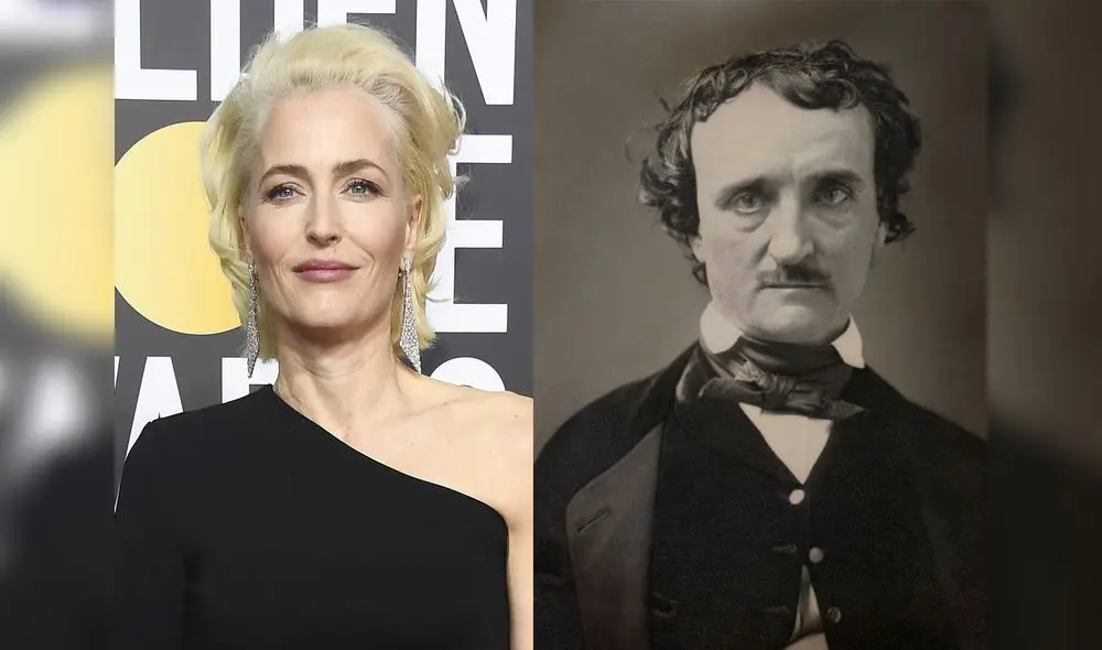 Gillian Anderson se une a The pale blue eye. Foto: composición/Golden Globes/difusión