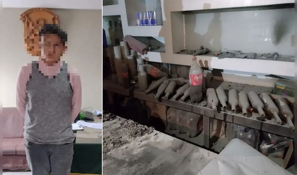 Incendio dejó daños materiales en establecimiento. Foto: PNP Incendio dejó daños materiales en establecimiento. Foto: PNP