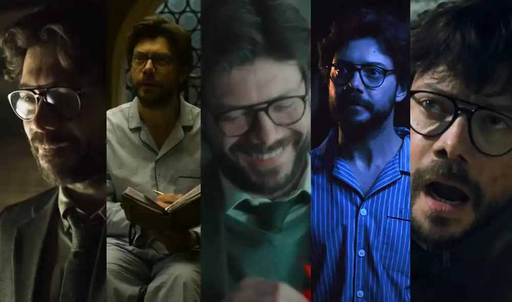 Álvarto Morte ha interpretado a El Profesor desde 2017 y este 2021 se despide del personaje. Foto: composición/captura de Netflix