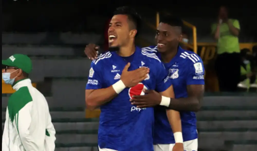 Millonarios derrota 2-0 a Alianza Petrolera con doblete de Fernando Uribe. Foto: Millonarios FC Millonarios derrota 2-0 a Alianza Petrolera con doblete de Fernando Uribe. Foto: Millonarios FC
