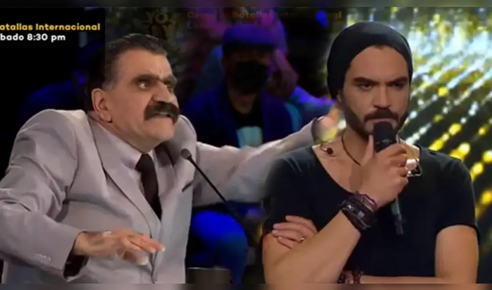 Jorge Henderson recomendó a 'Ricardo Arjona' ser más apasionado y trabajar en su dicción. Foto: composición/captura Latina TV