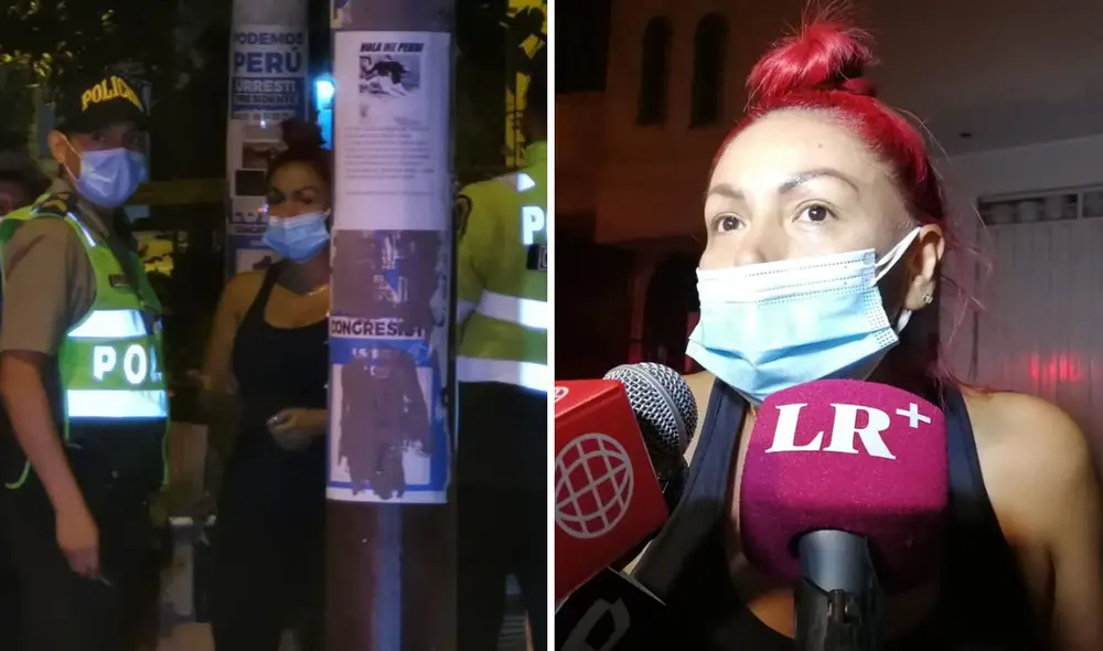 Deysi Araujo vivió una noche de terror tras un atentado a metros de su casa. Foto: GLR