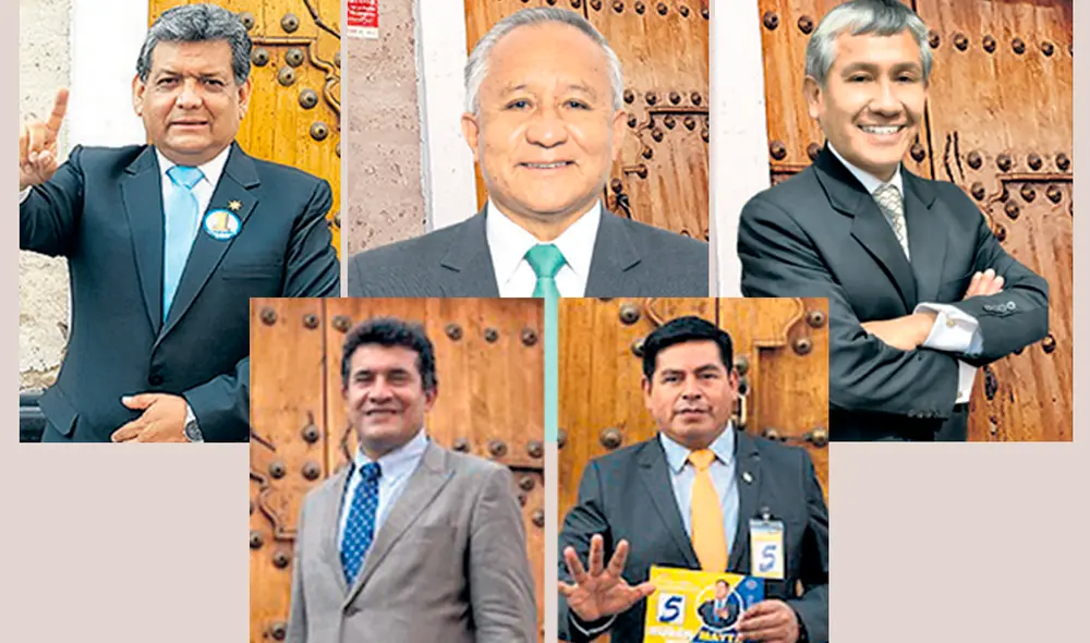 Alfredo Alvarez Díaz, José Villafuerte Charca.Carlos Condori Aranya.John Mesías Romero.Rubén Mayta Salluca. Foto: difusión