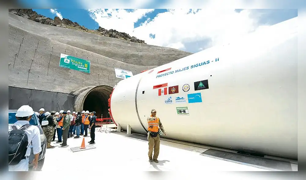 Majes II en parálisis. Proyecto está entrampado desde 2017 y CRA quiere tomarse más tiempo. Foto: difusión Majes II en parálisis. Proyecto está entrampado desde 2017 y CRA quiere tomarse más tiempo. Foto: difusión