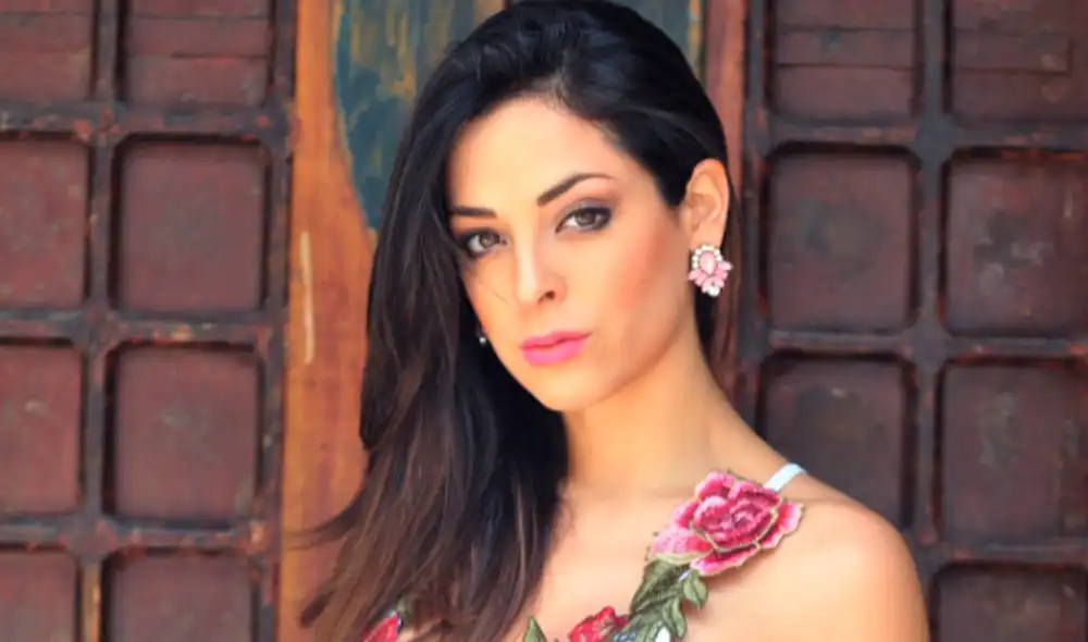 Andrea Luna acusó a Pietro Sibille de maltrato físico y psicológico. Foto: GLR