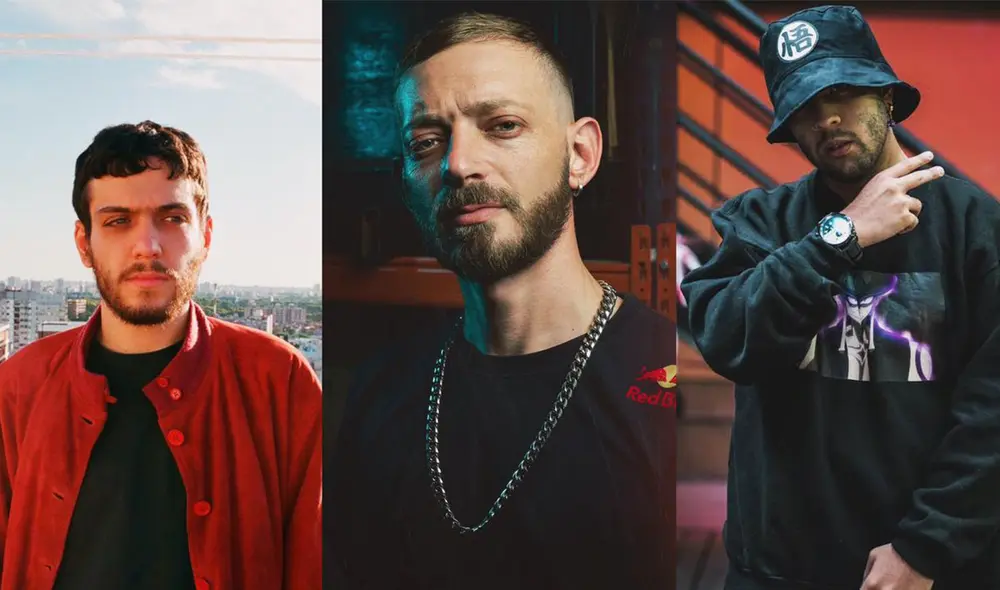 Juancin, Dtoke y MKS son miembros de la FMS Argentina. Foto: composición La República Juancin, Dtoke y MKS son miembros de la FMS Argentina. Foto: composición La República