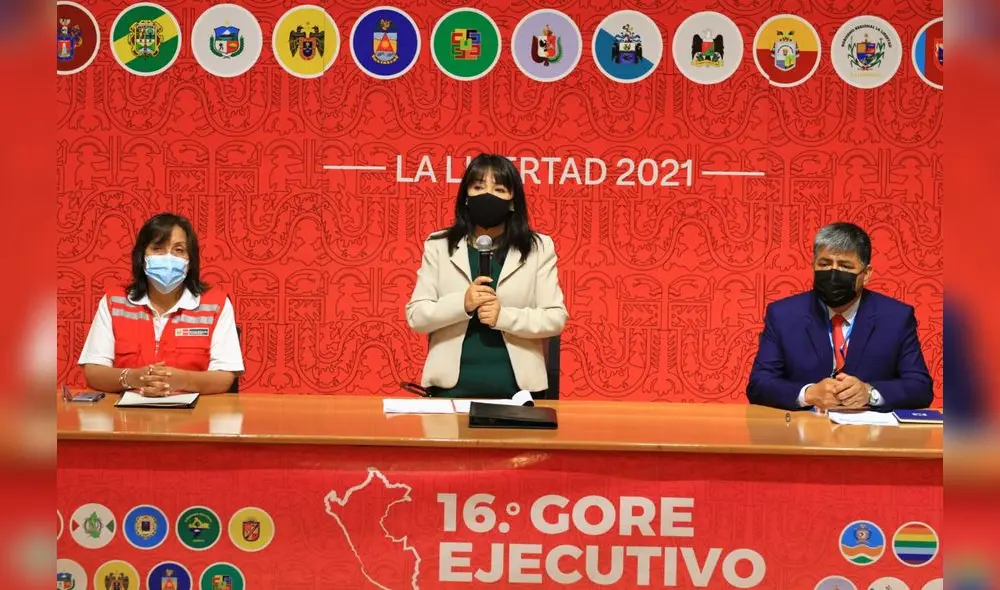 Mirtha Vásquez dio inicio al segundo día del GORE Ejecutivo en Trujillo. Foto: J.Mendoza/La República Mirtha Vásquez dio inicio al segundo día del GORE Ejecutivo en Trujillo. Foto: J.Mendoza/La República