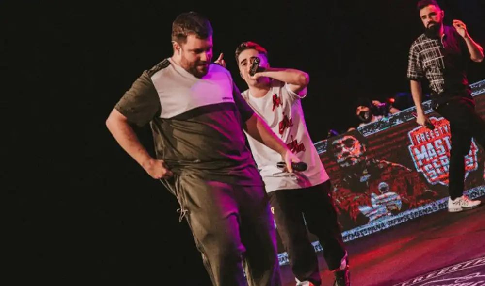 Mister Ego y Gazir enfrentándose en la FMS España temporada 4. Foto: Urban Roosters Mister Ego y Gazir enfrentándose en la FMS España temporada 4. Foto: Urban Roosters