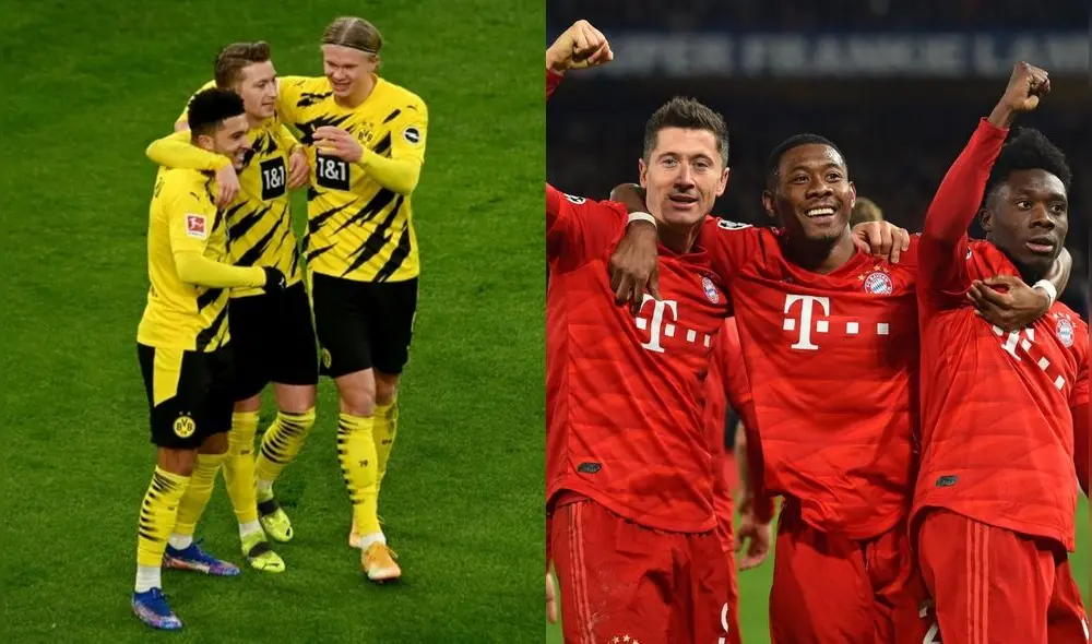 Borussia Dortmund y Bayern Múnich se enfrentarán en la fecha 14 de la Bundesliga. Foto: composición LR/ AFP