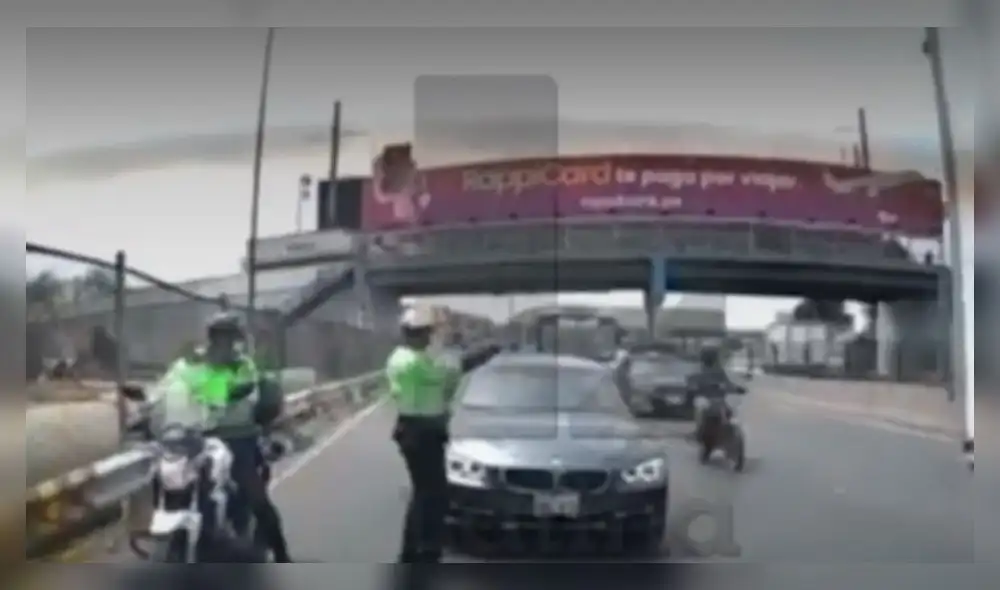 Uno de los falsos policías participó en el robo de una joyería en Jirón de la Unión. Foto: captura Latina Noticias