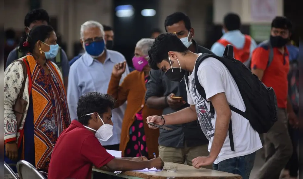 India ha indentificado hasta el momento dos pacientes con la variante de ómicron, uno de ellos fue el que se escapó del aislamiento. Foto: EFE