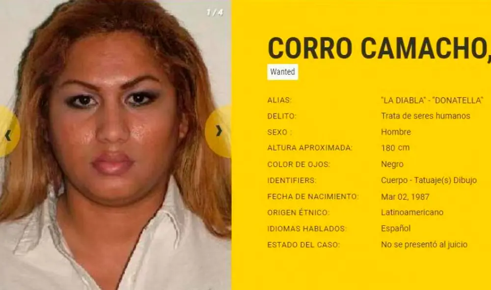 ‘La Diabla’ fue detenida en Hamburgo por agentes de la Oficina Federal de Investigación Criminal alemana (BKA). Foto: Interpol ‘La Diabla’ fue detenida en Hamburgo por agentes de la Oficina Federal de Investigación Criminal alemana (BKA). Foto: Interpol