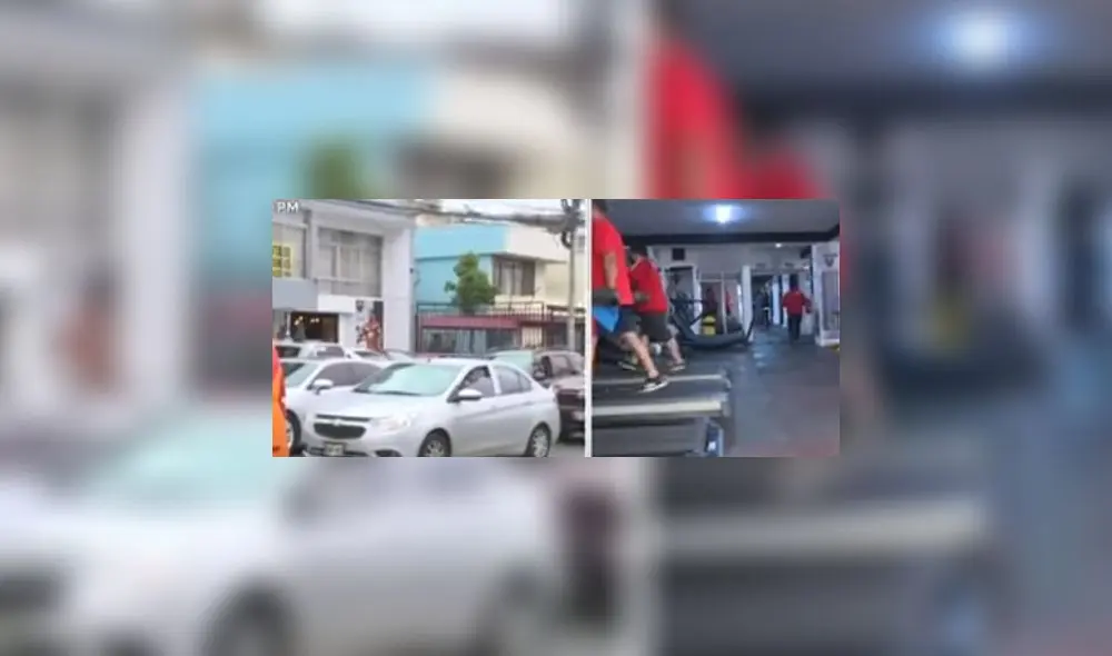 El gimnasio se ubica en la cuadra 3 de la avenida Escardó, distrito de San Miguel. Foto: captura Buenos Días Perú