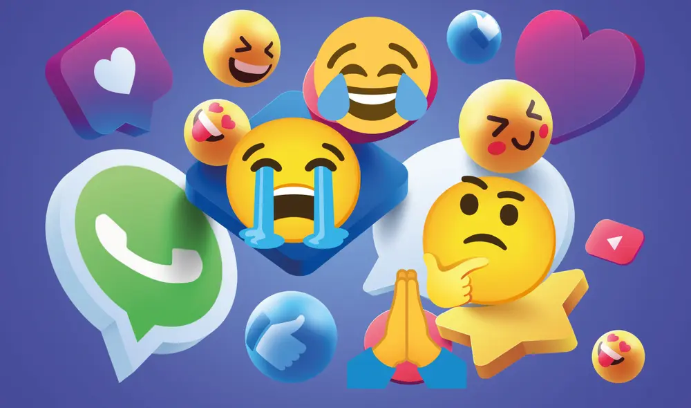 Un consorcio especializado en tecnología desarrolló el listado de los emojis más usados este año. Foto: composición/ Freepik