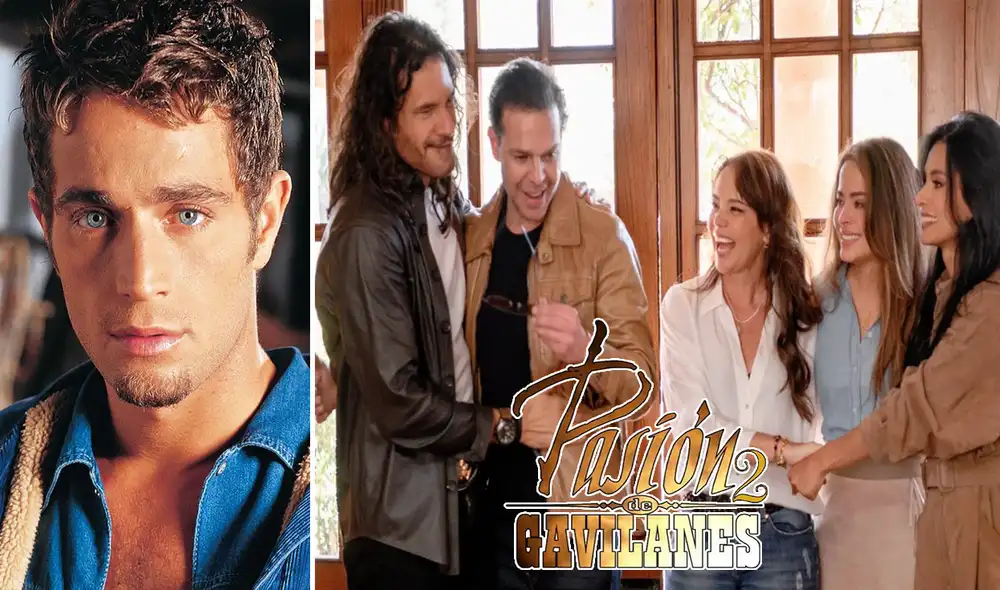Michel Brown ya está en Colombia para grabar Pasión de gavilanes 2. Foto: composición/Telemundo