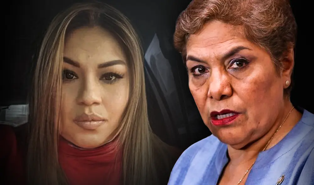 Karelim López y Luz Salgado estuvieron presentes en un evento el 2016, año en que la empresaria apoyó a la fujimorista en su campaña al Congreso. Foto: composición de Fabrizio Oviedo/La República