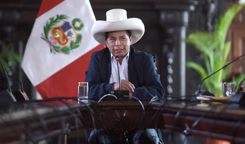 De encontrarse evidencias y pruebas de la participación del presidente Castillo en un acto ilícito, la fiscal de la Nación deberá promover denuncia penal ante el Congreso. Foto: Presidencia