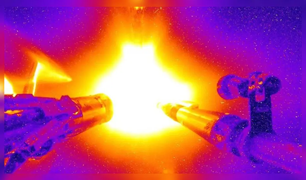 Una imagen del comienzo de los experimentos que ahora ha llegado a este punto. Foto: National Ignition Facility