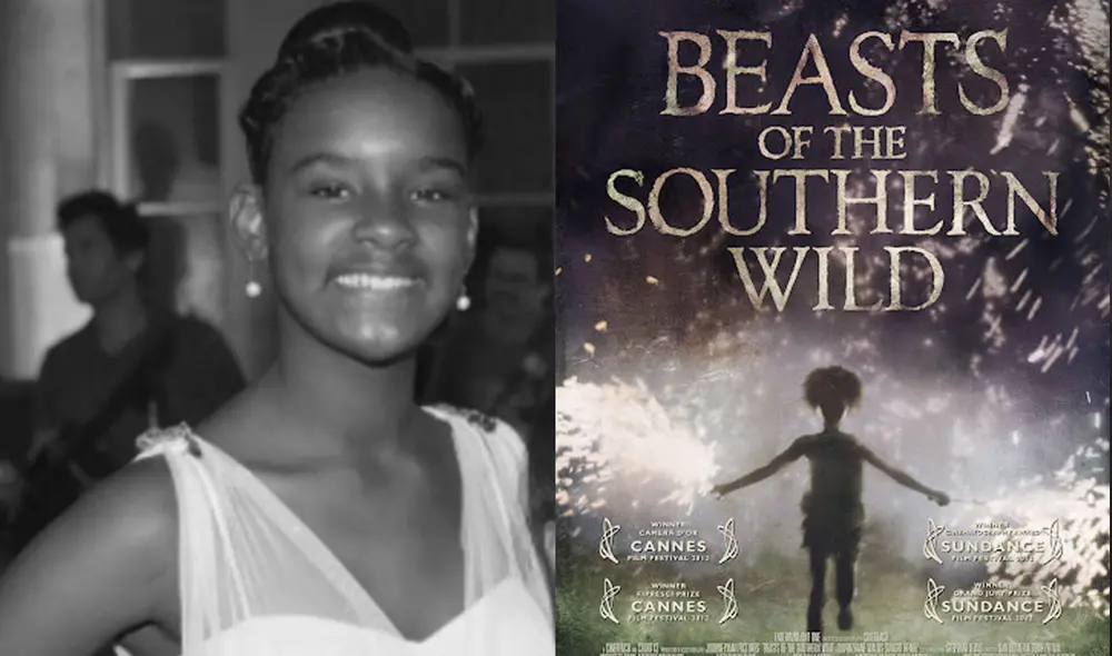 Jonshel Alexander coprotagonizó la película Bestias del sur salvaje en 2012. Foto: Jonshel Alexander/Twitter