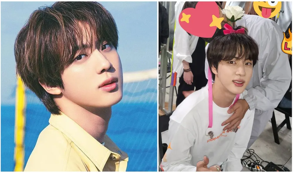 BTS: integrantes de Bangtan saludan a Jin. Foto: Composición LR / Imágenes HYPE y Twitter BTS: integrantes de Bangtan saludan a Jin. Foto: Composición LR / Imágenes HYPE y Twitter