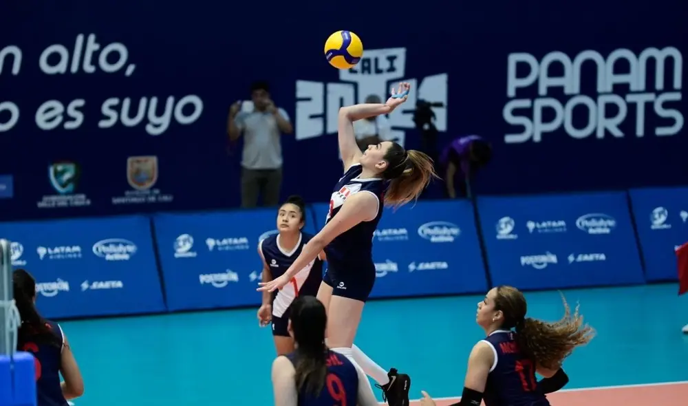 Perú clasificó a la ronda definitoria del vóley femenino en Colombia. Foto: FPV.