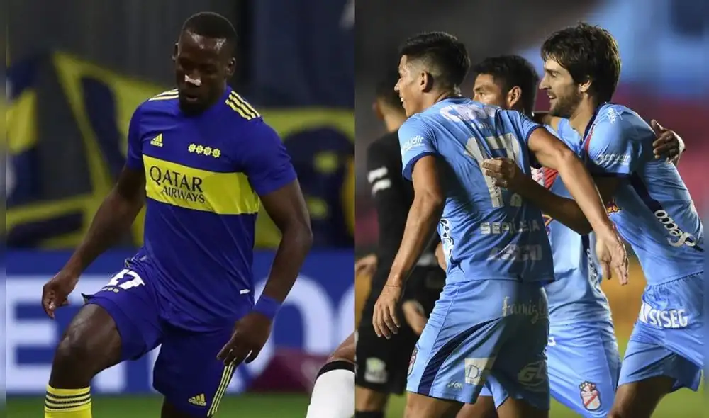 Arsenal vs. Boca Juniors por la fecha 24 de la Superliga Argentina. Foto: composición LR/ AFP Arsenal vs. Boca Juniors por la fecha 24 de la Superliga Argentina. Foto: composición LR/ AFP