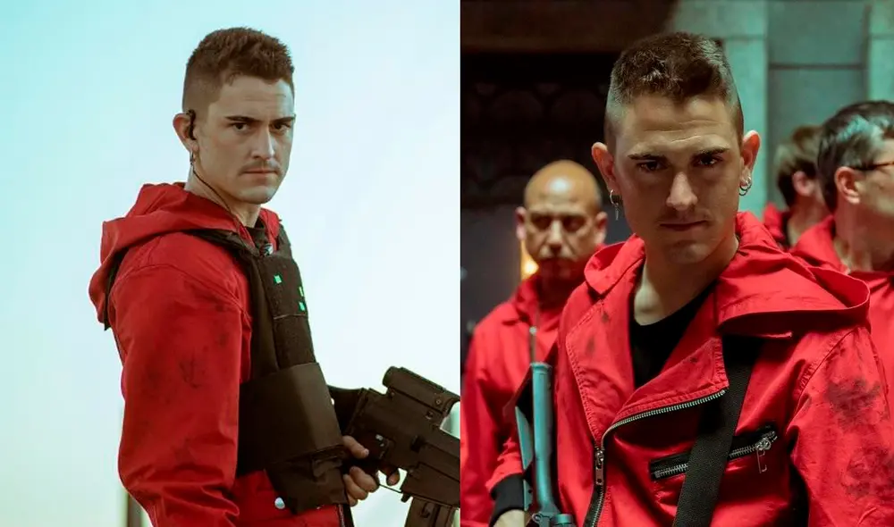 Ahikar Azcona de La casa de papel. Foto: Netflix Ahikar Azcona de La casa de papel. Foto: Netflix