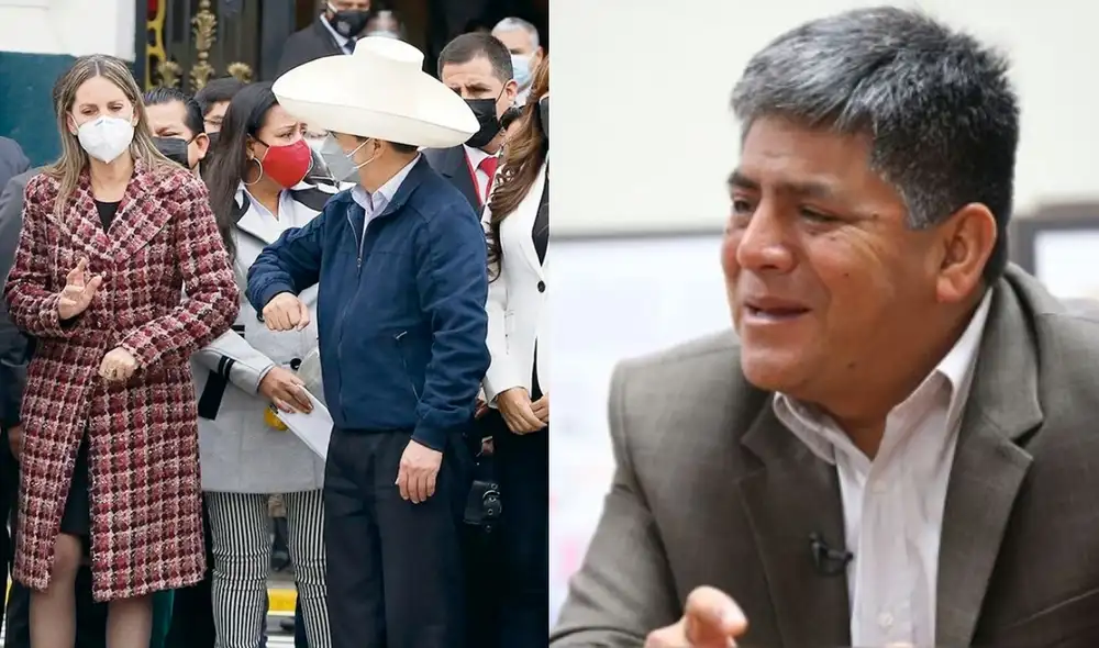 El presidente de la ANGR, Rúa Carbajal, precisó que el presidente Pedro Castillo debe hablar claro en los mensajes presidenciales. Foto: composición La República El presidente de la ANGR, Rúa Carbajal, precisó que el presidente Pedro Castillo debe hablar claro en los mensajes presidenciales. Foto: composición La República