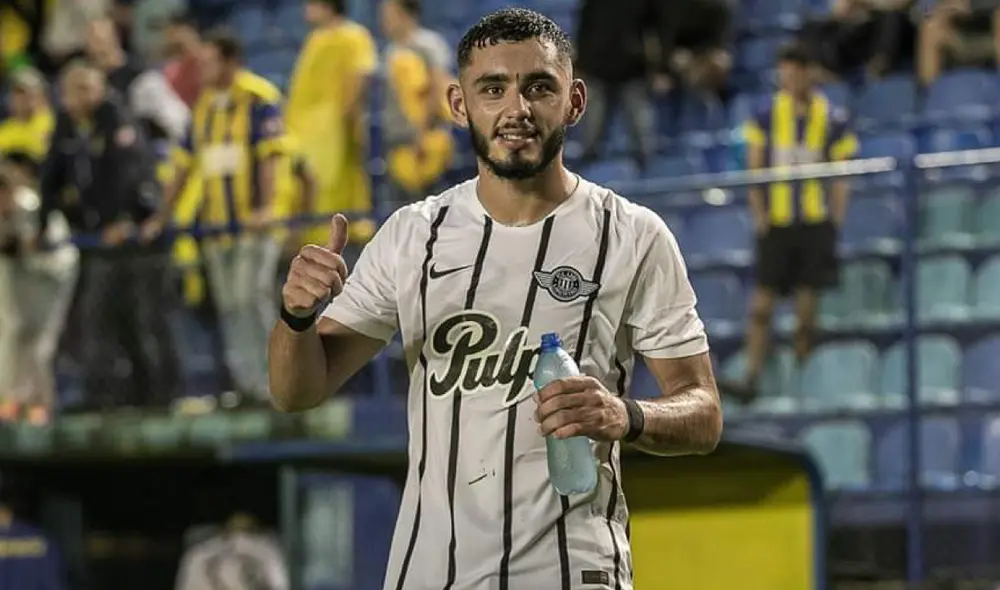 Aquino pertenece al Libertad de Paraguay. Foto: Libertad. Aquino pertenece al Libertad de Paraguay. Foto: Libertad.