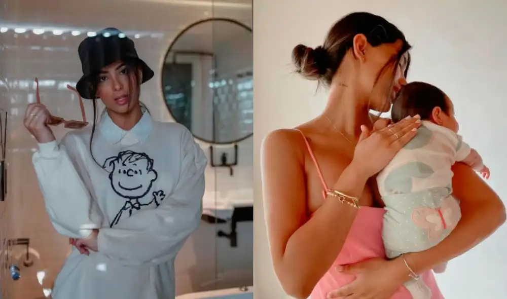 Ivana Yturbe contenta con el progreso de su hija para alcanzar su peso adecuado. Foto: Ivana Yturbe/Instagram