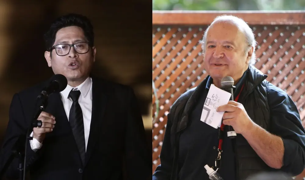 "El invitado Hernando de Soto con algunos congresistas de Avanza País han cambiado un poco el ideario", dijo Edwin de la Cruz, secretario de Avanza País. Foto: composición/La República