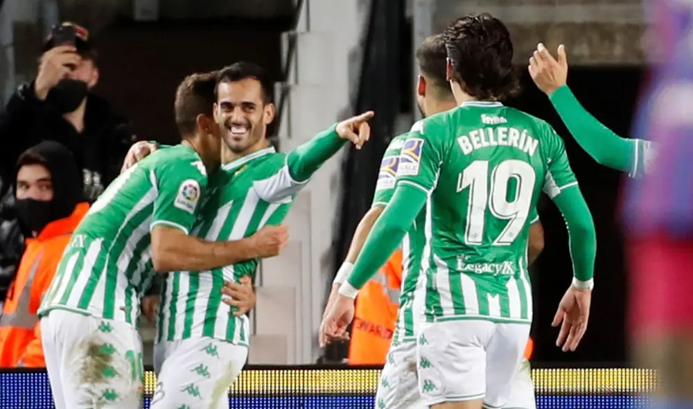 Juanmi celebrando su gol ante el FC Barcelona. Foto: EFE Juanmi celebrando su gol ante el FC Barcelona. Foto: EFE