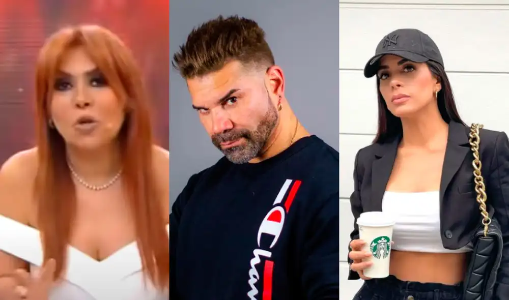 Magaly Medina recordó los antiguos enfrentamientos entre Carlos 'Tomate' Barraza y Danuska Zapata. Foto: composición Carlos Barraza, Vanessa López/Instagram, captura ATV