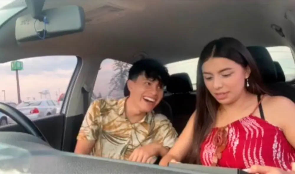 El joven causó sensación en las redes por el insólito altercado que tuvo. Foto: captura de TikTok El joven causó sensación en las redes por el insólito altercado que tuvo. Foto: captura de TikTok