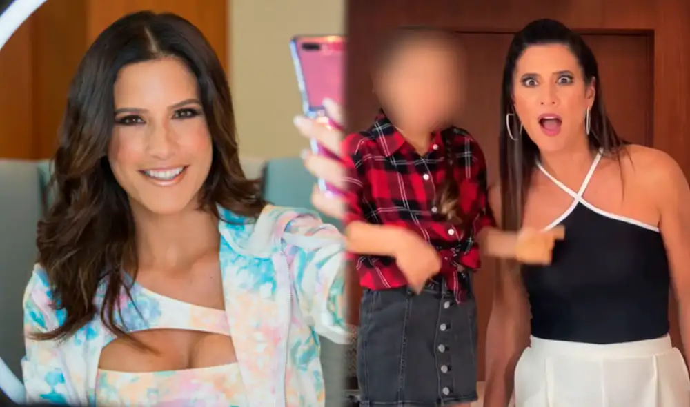 María Pía Copello y su hija se presentaron en el programa de Magaly Medina. Foto: GLR / Instagram