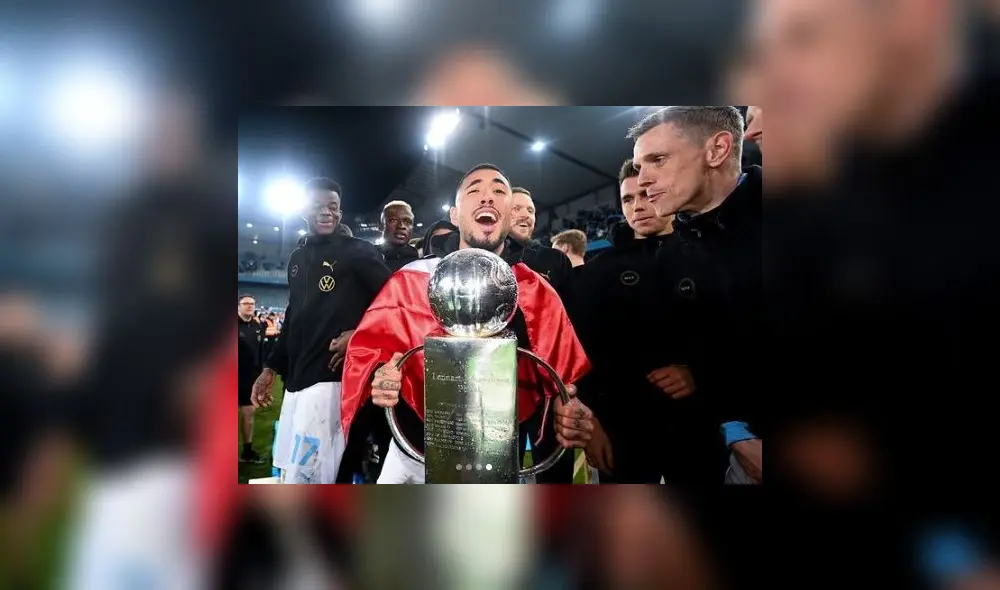 Sergio Peña llegó al Malmo a inicios de esta temporada y jugó la Champions League. Foto: Peña/Instagram