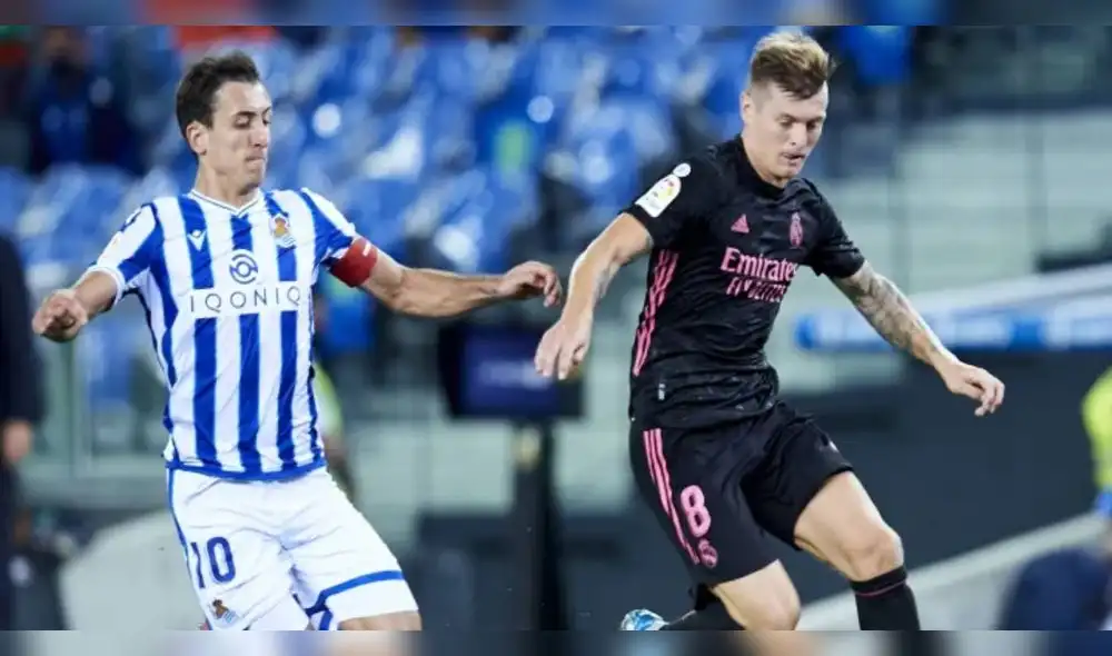 El Real Madrid vs. Real Sociedad iniciará desde las 3.00 p. m. (hora peruana). Foto: EFE