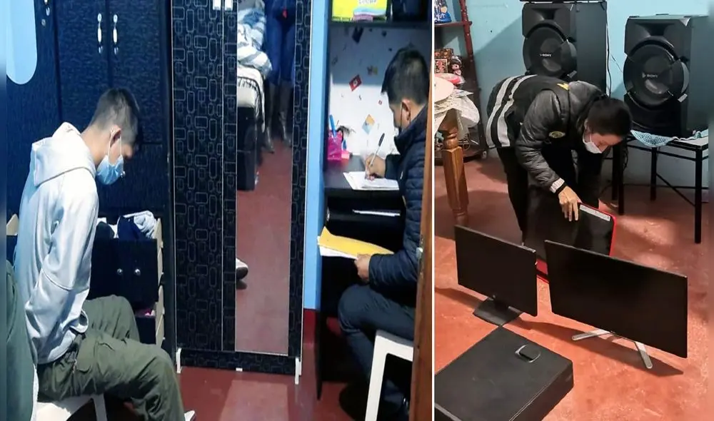 Se recuperaron objetos presuntamente sustraídos cuando se cometieron los delitos. Foto: Fiscalía Se recuperaron objetos presuntamente sustraídos cuando se cometieron los delitos. Foto: Fiscalía