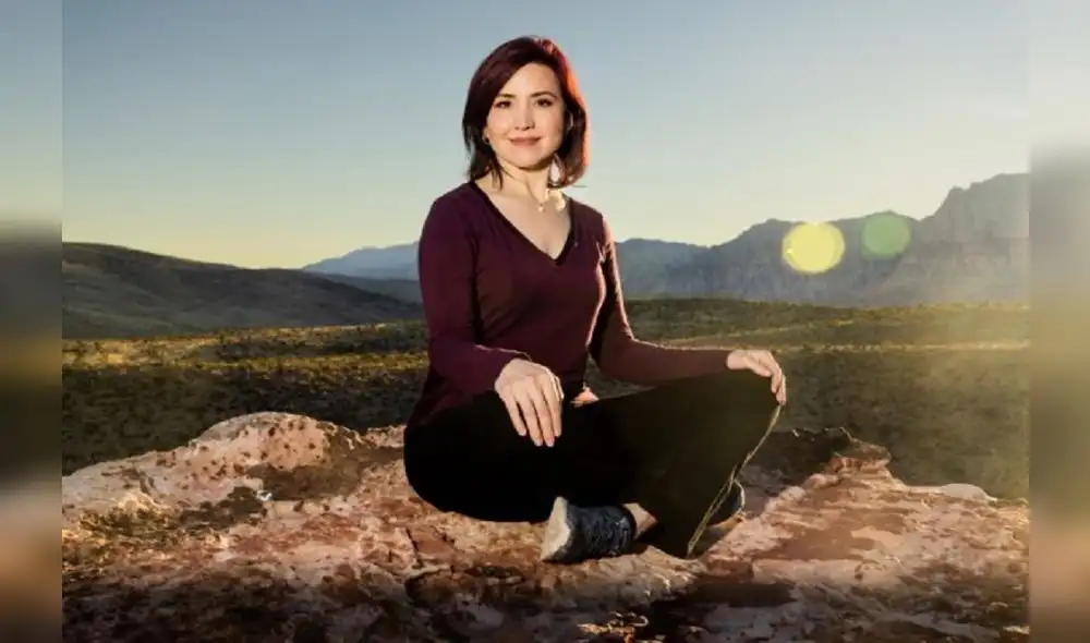 Faith Jones posa para un retrato en el área de Red Springs de la zona de conservación de Red Rock en las afueras de Las Vegas. Foto: The Post