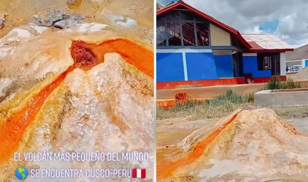 Este atractivo turístico fue promocionado en TikTok por @jotahache21 y varios internautas mostraron su interés por querer visitar el 'volcán' más pequeño del mundo. Foto: captura de TikTok